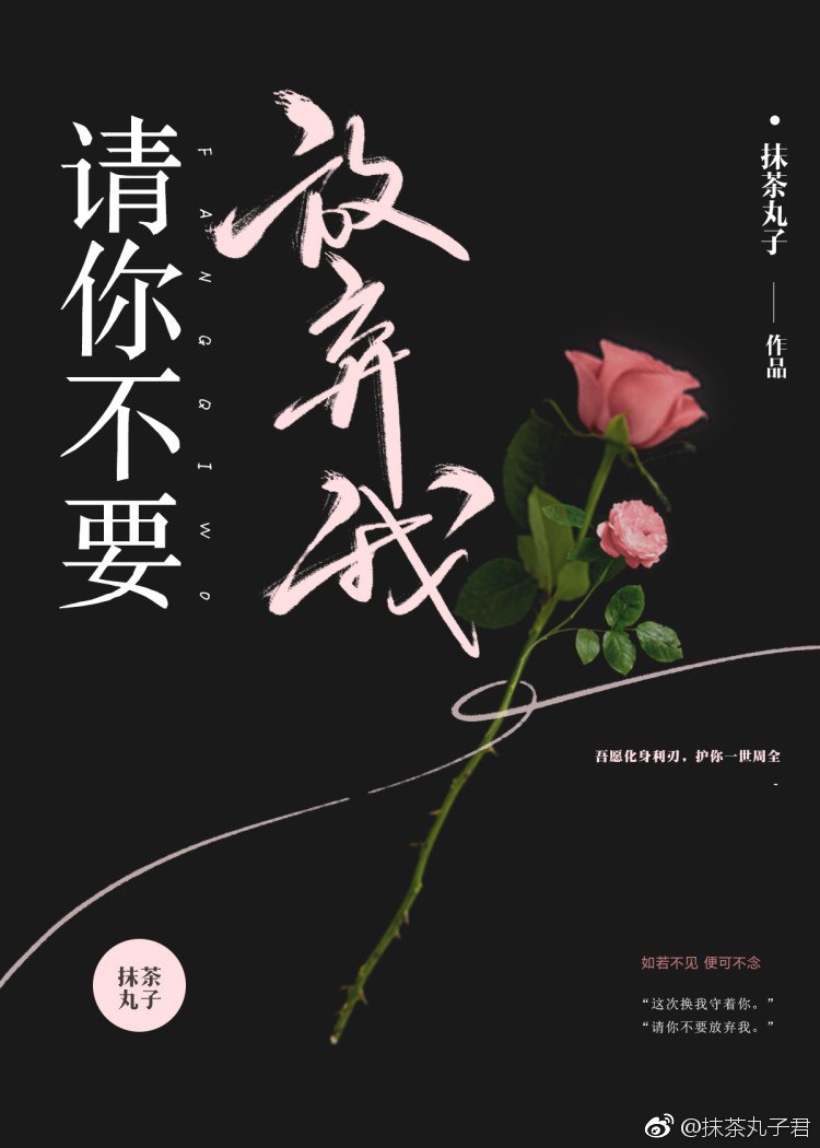请你不要放弃我 封面